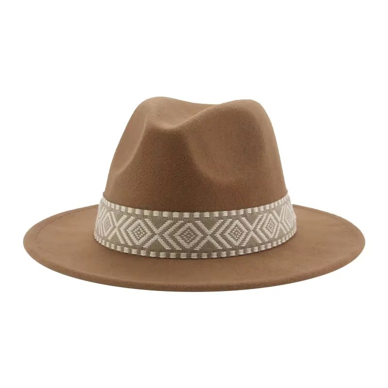 Fedora Hat Wool - Panama Hoed Westerse Cowboy Hoeden Voor