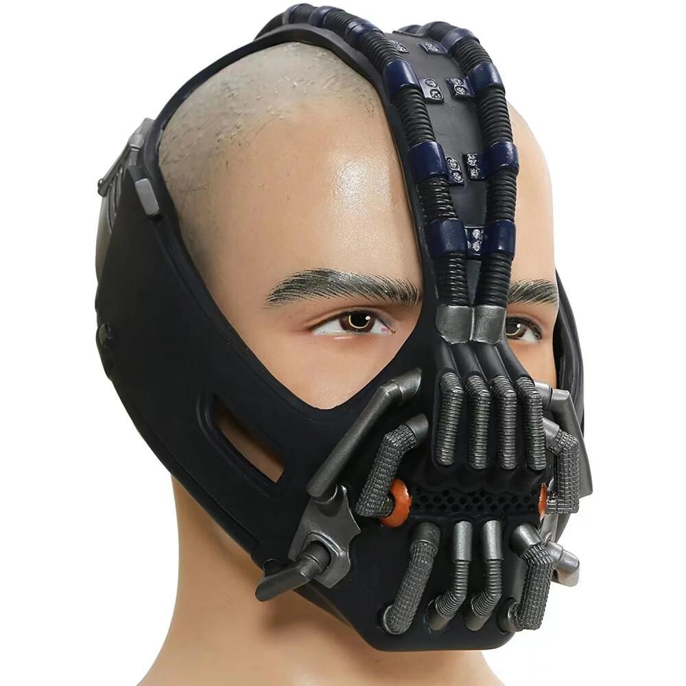 Skull Cap Helmet Liner - De Horror Dark Knight Bane Latex