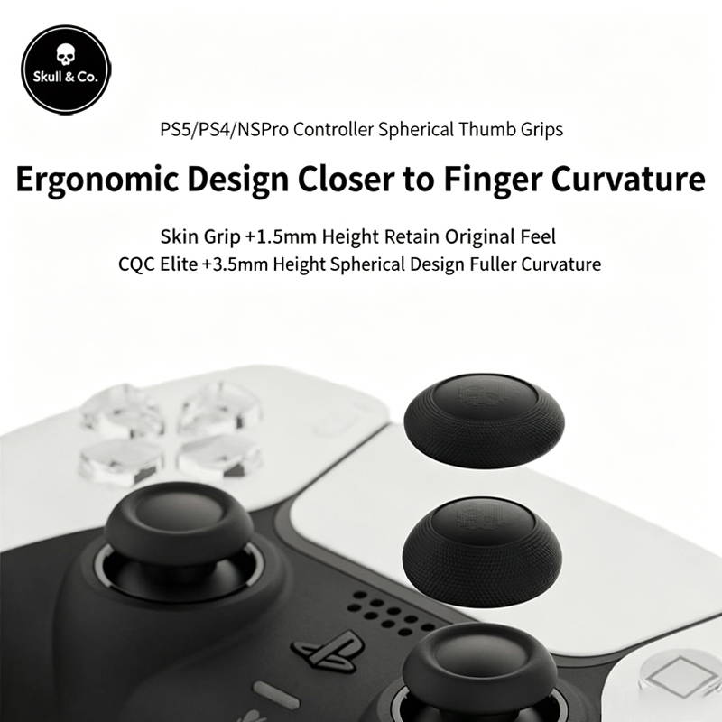 Skull Cap Helmet Liner - Schedel&Co. PS5-PS4-NSPro NS2PRO gamecontroller bolvormige joystickkap