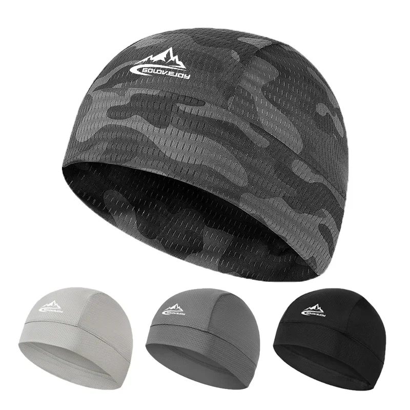 Skull Cap Helmet Liner - Fietsmuts Zomer IJs Zijde Snel Droogende