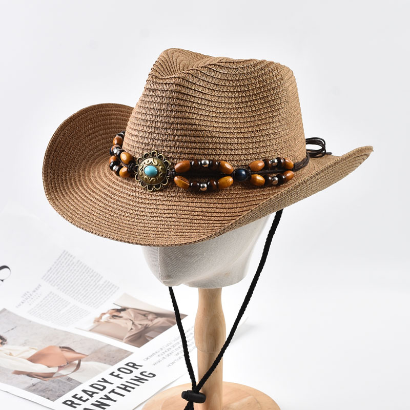 Cowboy Hat Straw - Strooien Western Cowboyhoed voor dames en