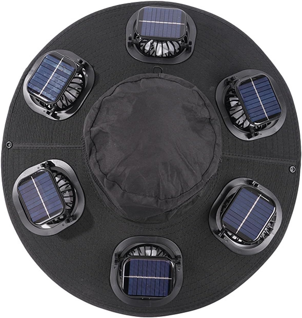 2026 Hot Summer 6 Fans Visor C - Sun Hat Wide Brim recensie en prijs