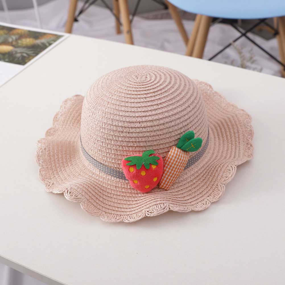 1Set Kinderen Strooien Zonnebe - Sun Hat Wide Brim recensie en prijs
