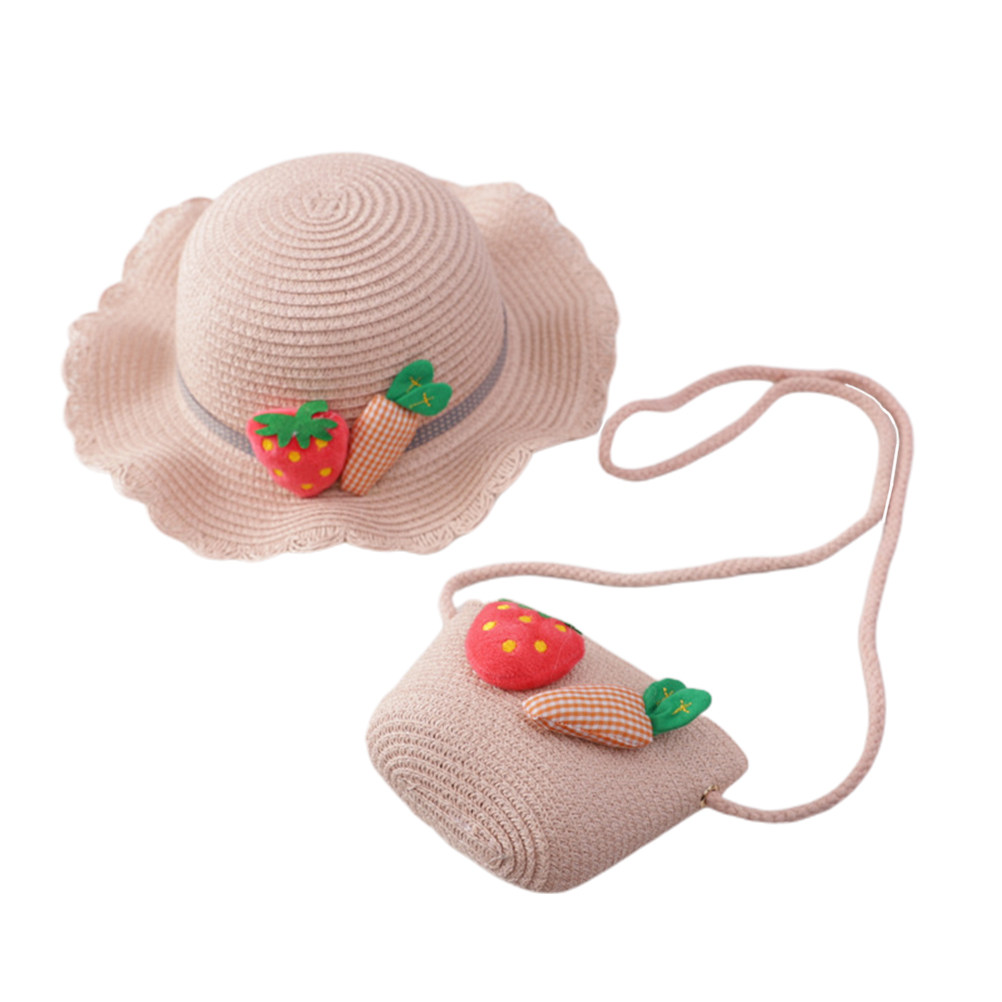 1Set Kinderen Strooien Zonnebe - Sun Hat Wide Brim recensie en prijs