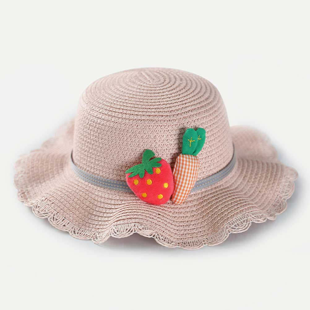 1Set Kinderen Strooien Zonnebe - Sun Hat Wide Brim recensie en prijs