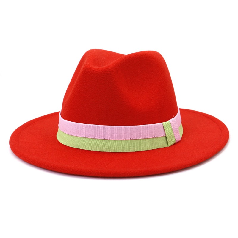 Unisex herfst-winter nieuwe br - Fedora Hat Wool recensie en prijs