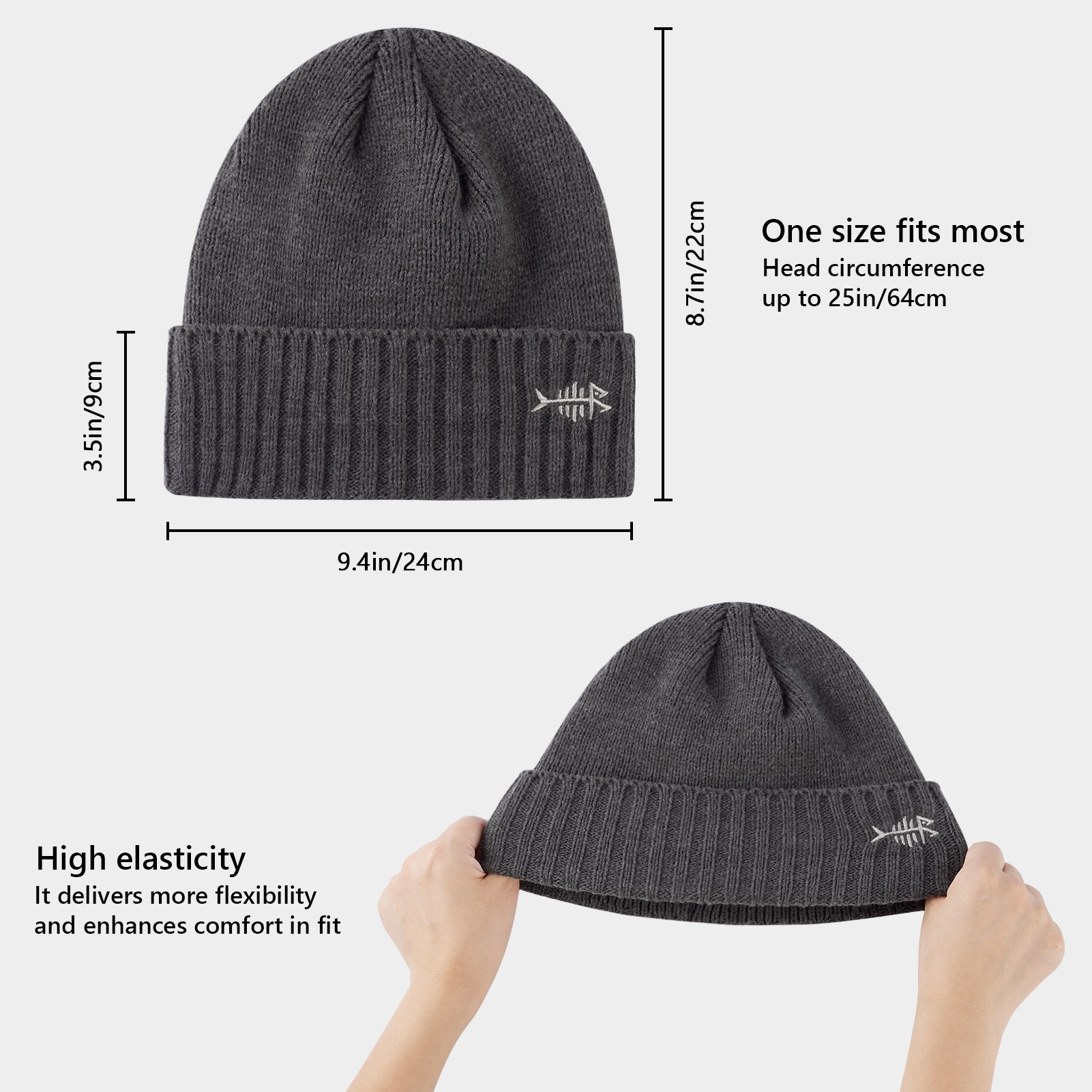 Basdash Winter Beanie Hoeden M - Beanie Cuffed Knit recensie en prijs