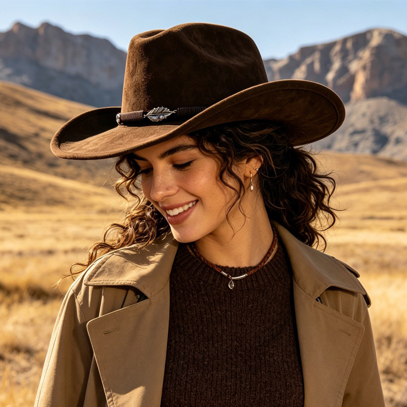 Westelijke cowboy-stijl Panama - Fedora Hat Wool recensie en prijs