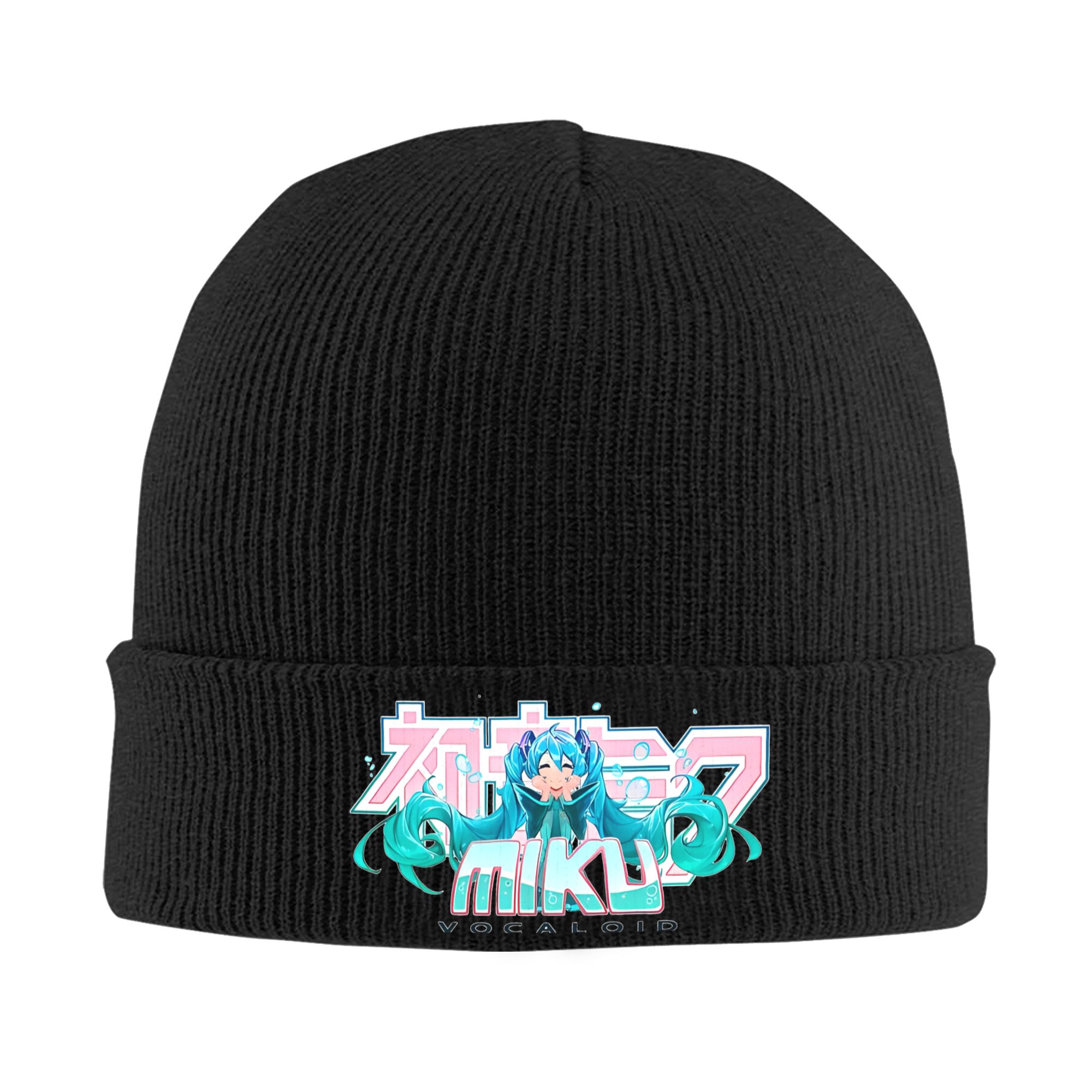 Hatsune Miku ribgebreide muts  - Beanie Cuffed Knit recensie en prijs