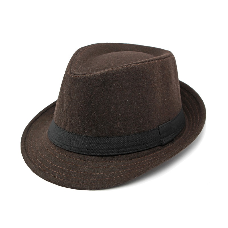 Hoed voor heren Nieuwe herfst- - Fedora Hat Wool recensie en prijs