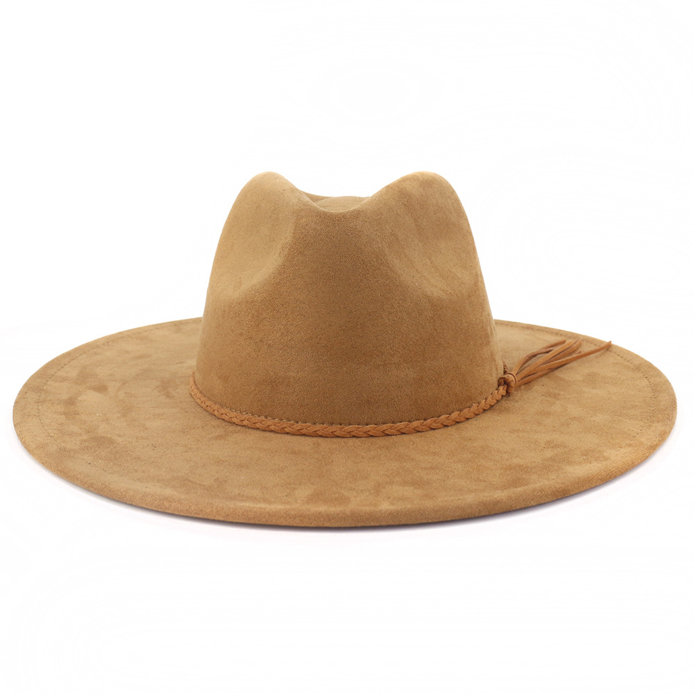 Veganistische suède hoed drupp - Fedora Hat Wool recensie en prijs