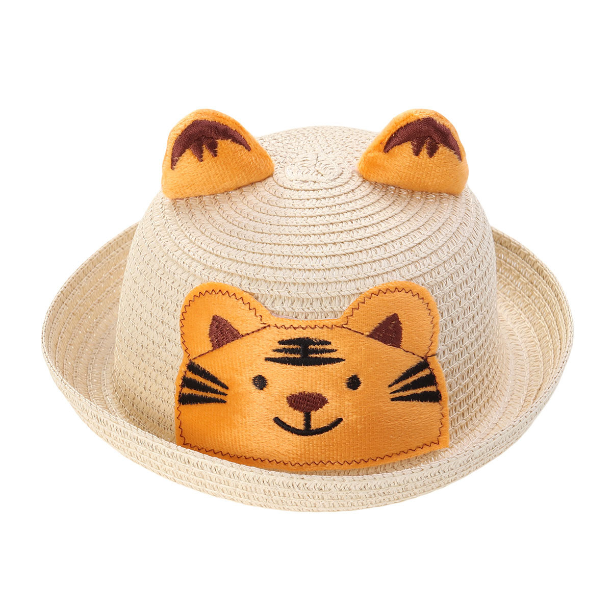 Cartoon strohoed met dierenpri - Sun Hat Wide Brim recensie en prijs