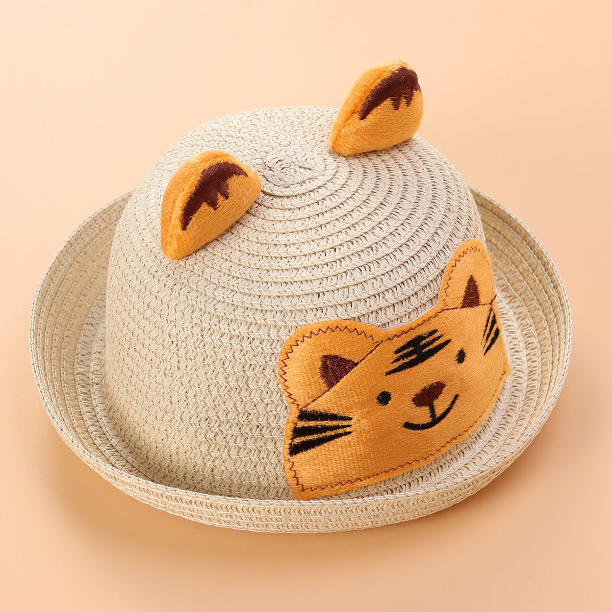 Cartoon strohoed met dierenpri - Sun Hat Wide Brim recensie en prijs