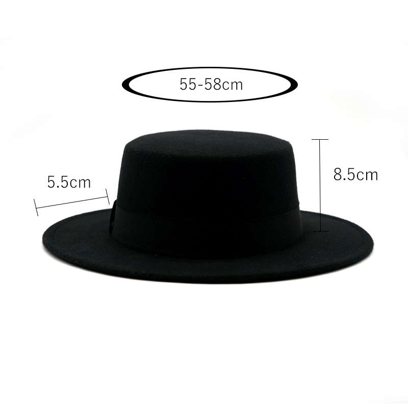 Winter Herfst Imitatie Wollen  - Fedora Hat Wool recensie en prijs