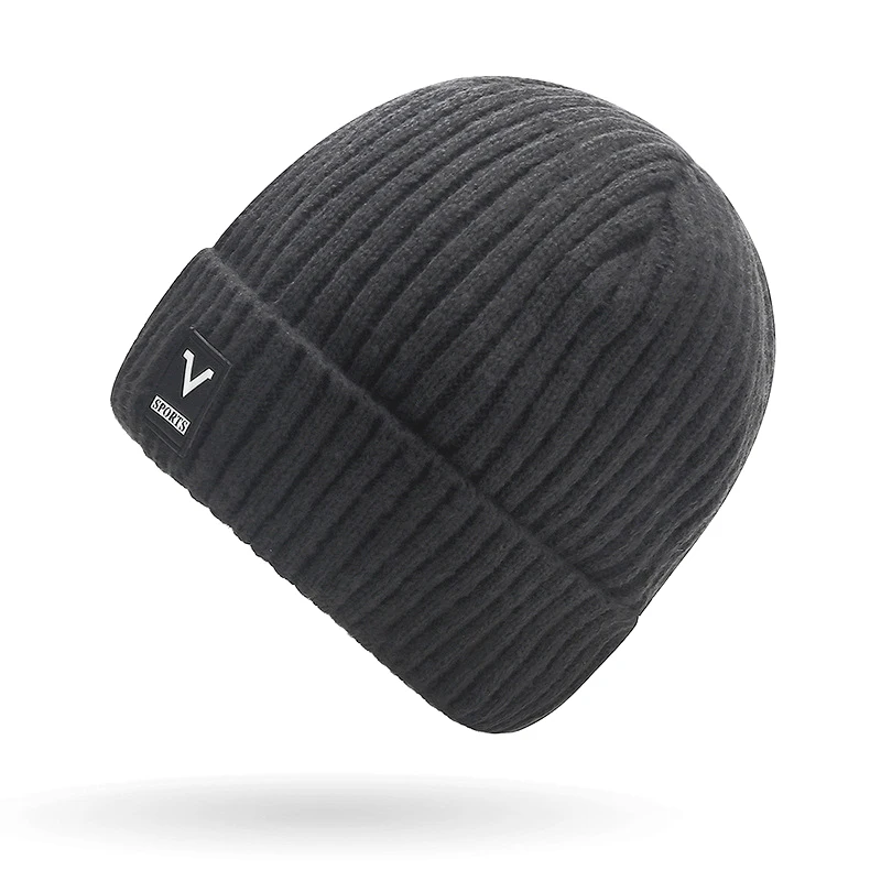 Muts Mannen Slouchy Gebreide S - Beanie Cuffed Knit recensie en prijs