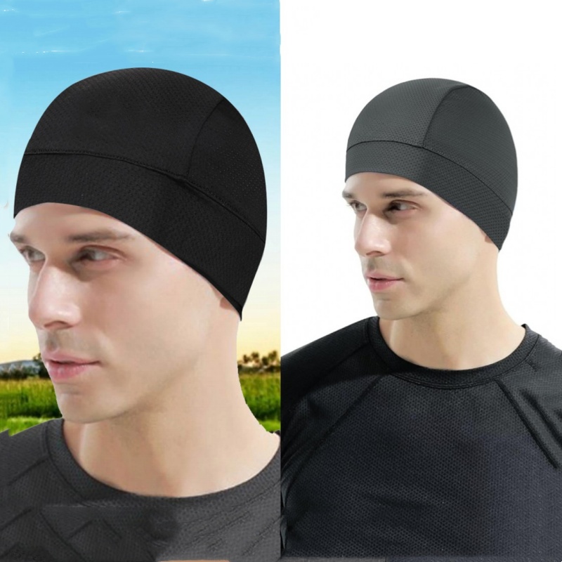 Zomer dunne ademende mesh sche - Skull Cap Helmet Liner recensie en prijs