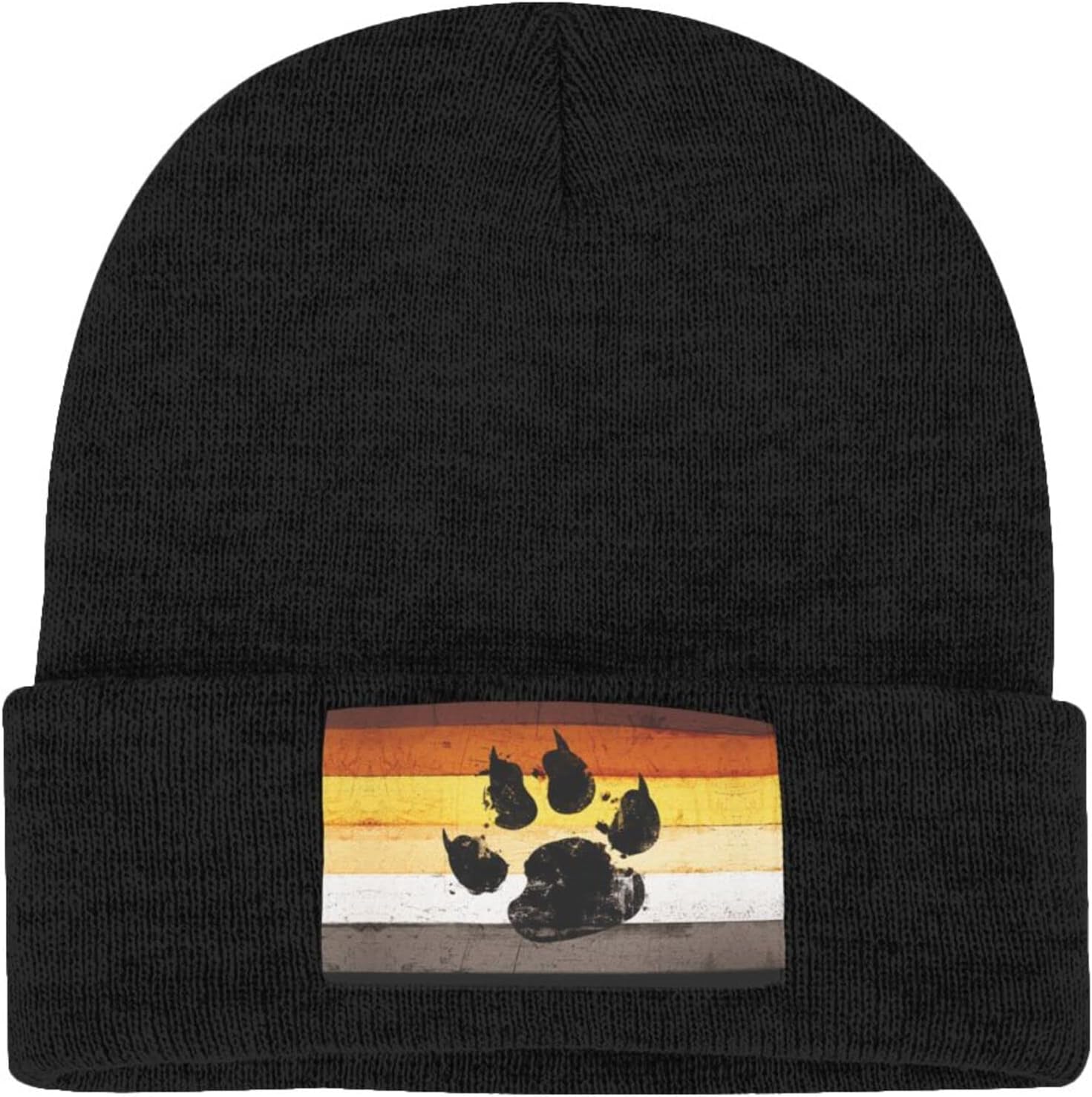 Gay vlag beerpoot LGBT gebreid - Beanie Cuffed Knit recensie en prijs